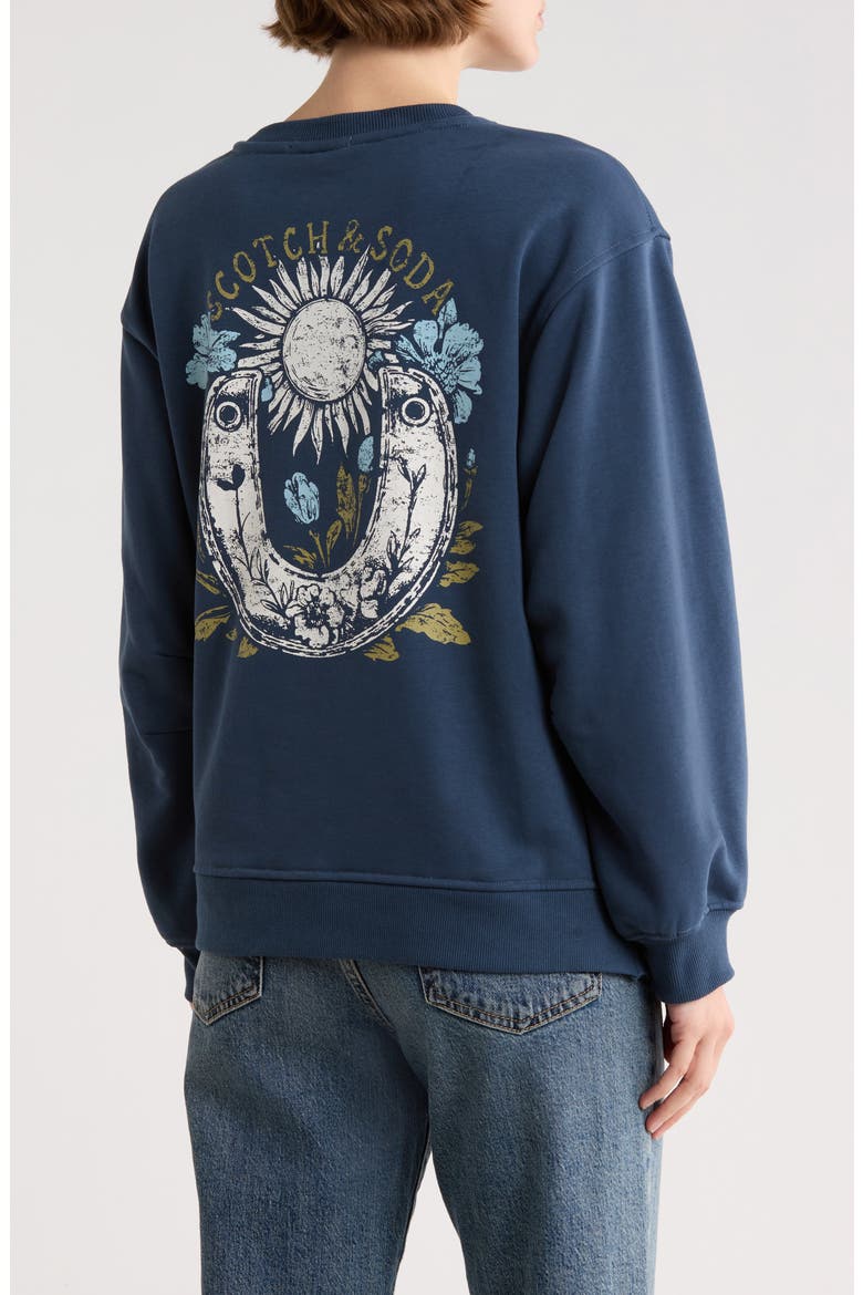 Oversize Side Vent Sweatshirt, Alternate, color, BIG DIPPER EMBELLISHED