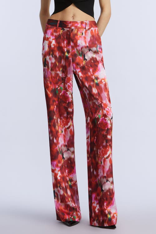 Bcbg Washed Floral Pant In Multi