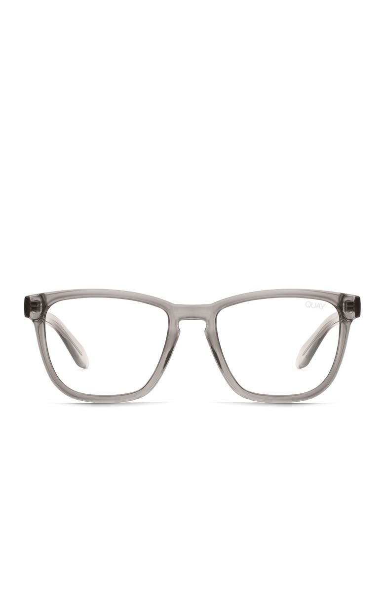 QUAY Australia Mini Hardwire 50mm Blue Light Filtering Optical Glasses, Alternate, color, 