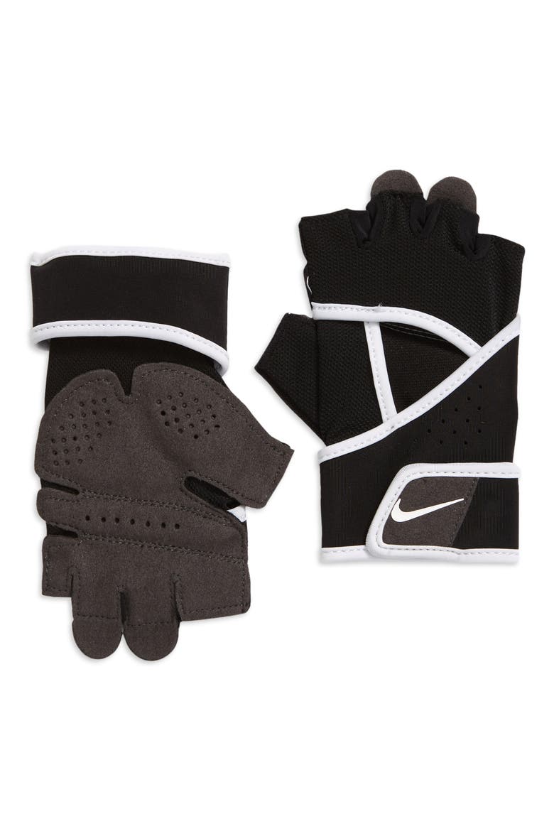 Premium Gym Gloves, Main, color, BLACK/WHITE
