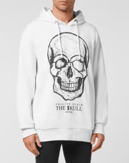 PHILIPP PLEIN Hoodie Sweatshirt Print Skull Men