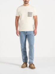 Manière De Voir Joris Whipstitch Pocket Detail T Shirt