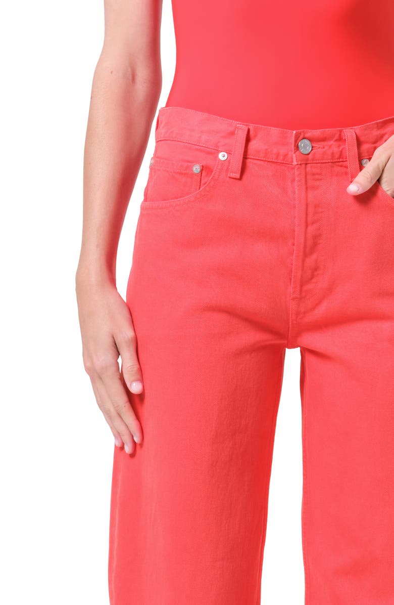 AGOLDE Arc Loose Wide Leg Jeans, Alternate, color, Carnival