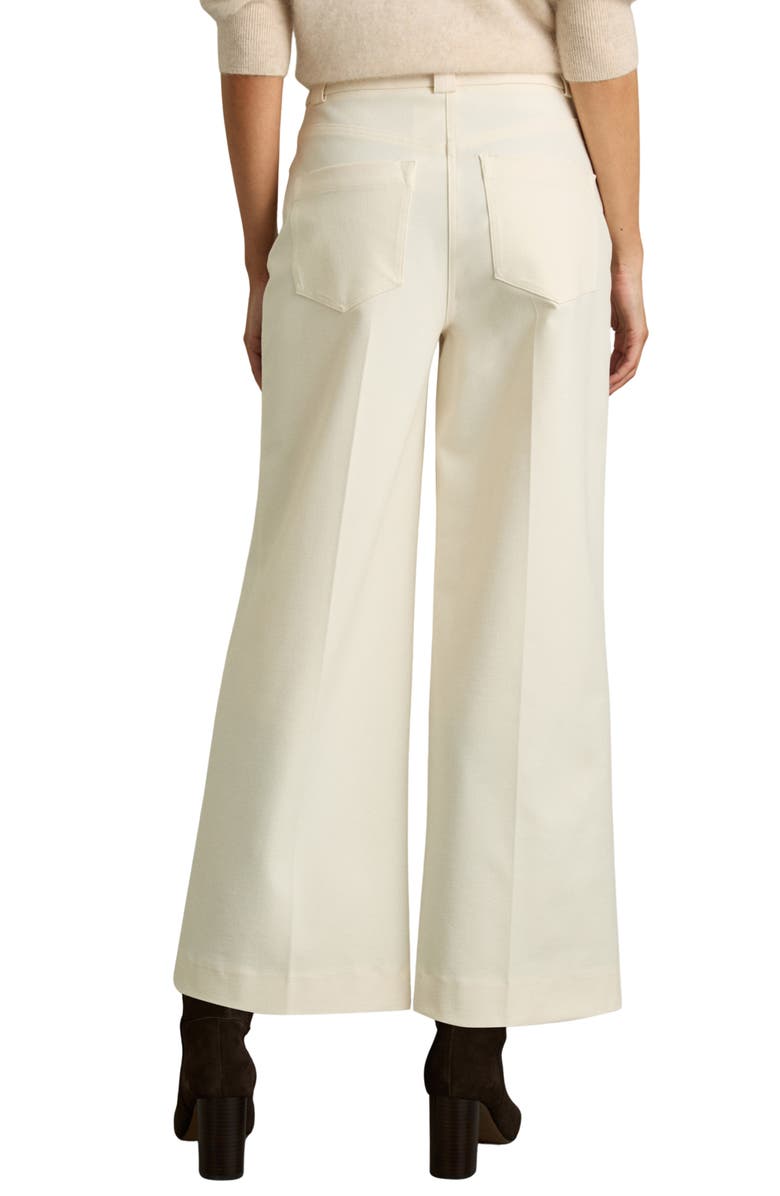 Reiss Myrtle Wide Leg Crop Pants, Alternate, color,