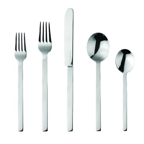 Mepra Stile By Pininfarina Flatware Set In Silver