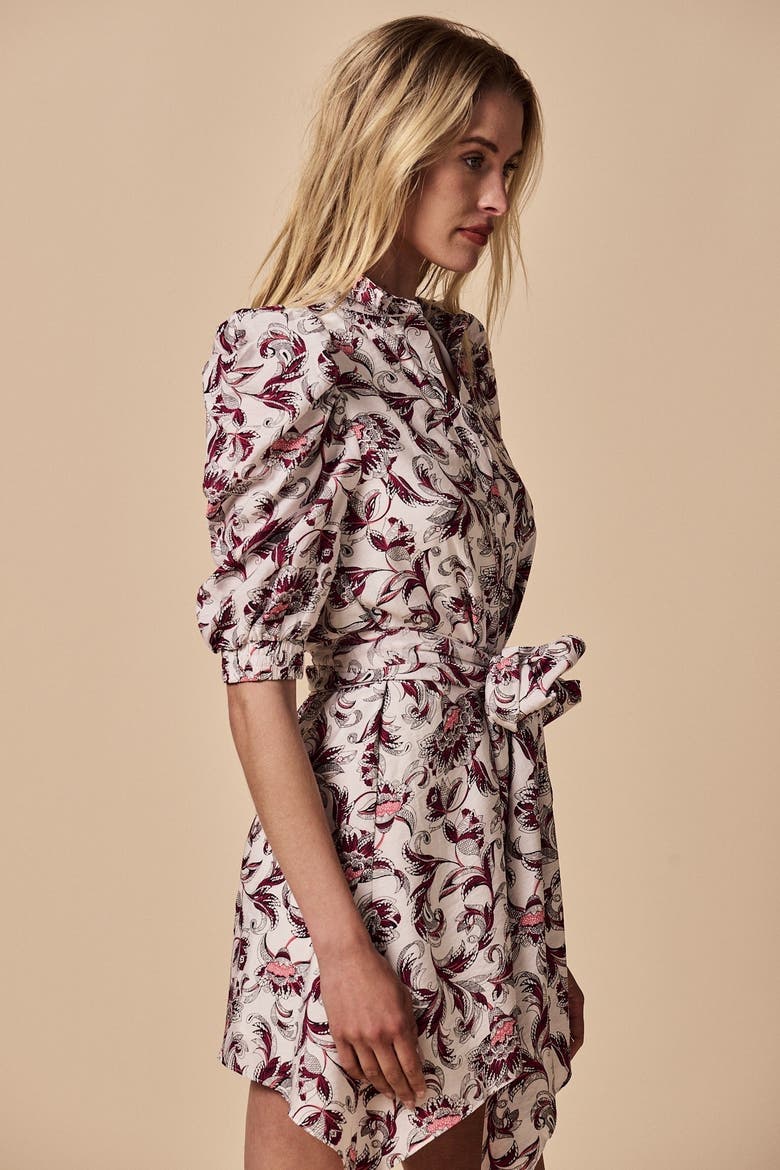 The Freda Dress, Alternate, color, White Mix