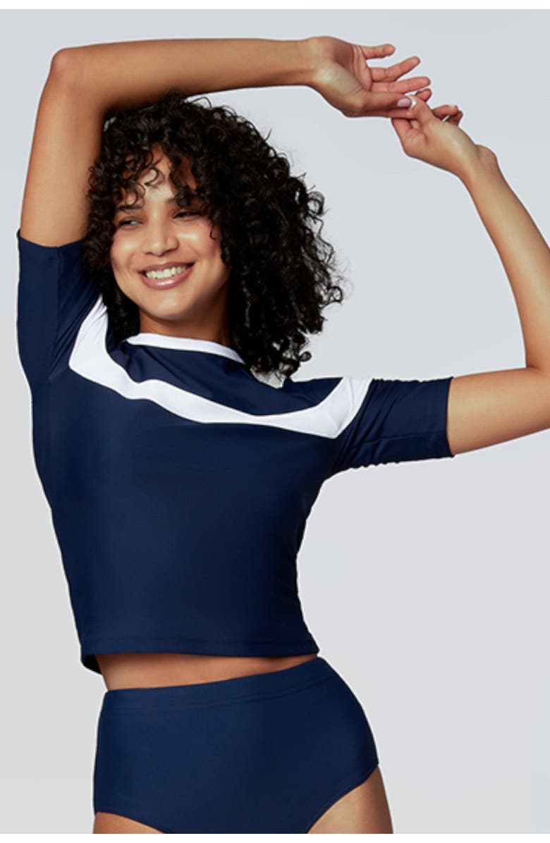 Watskin Coco Top, Alternate, color, Navy