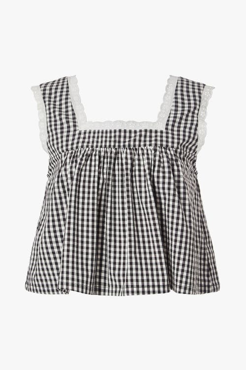 Weworewhat Square Neck Baby Doll Top