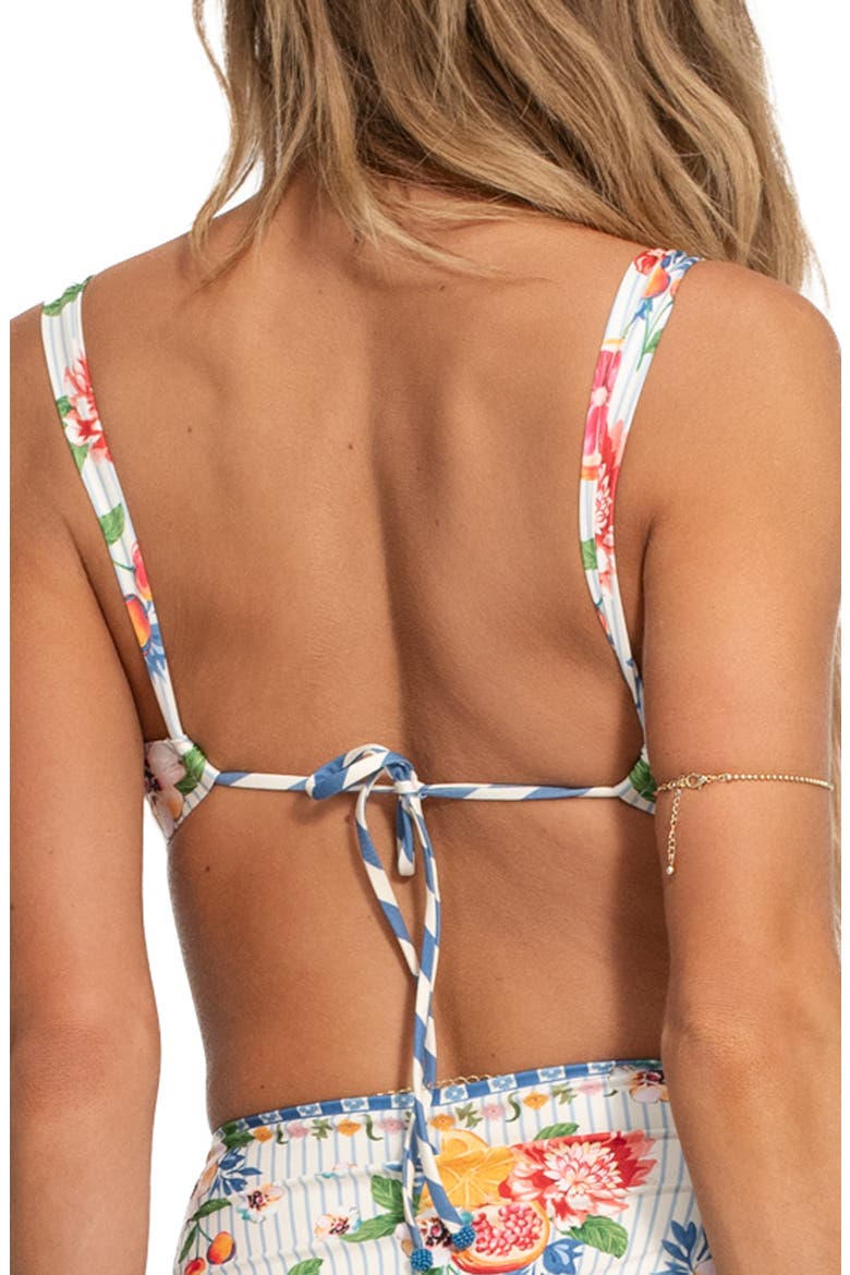 Sele Basket Bikini Top, Alternate, color, BLUE