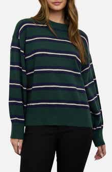 Stripe Crew Sweater
