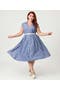 selected Blue & White Stripe