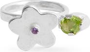 SHANA CAVE Lavender Lime Ring