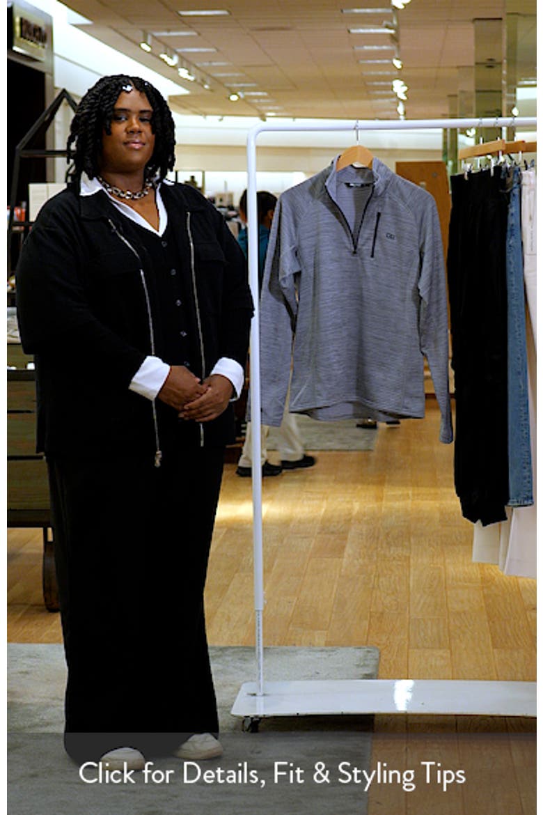 Vigor Grid Fleece Quarter Zip video