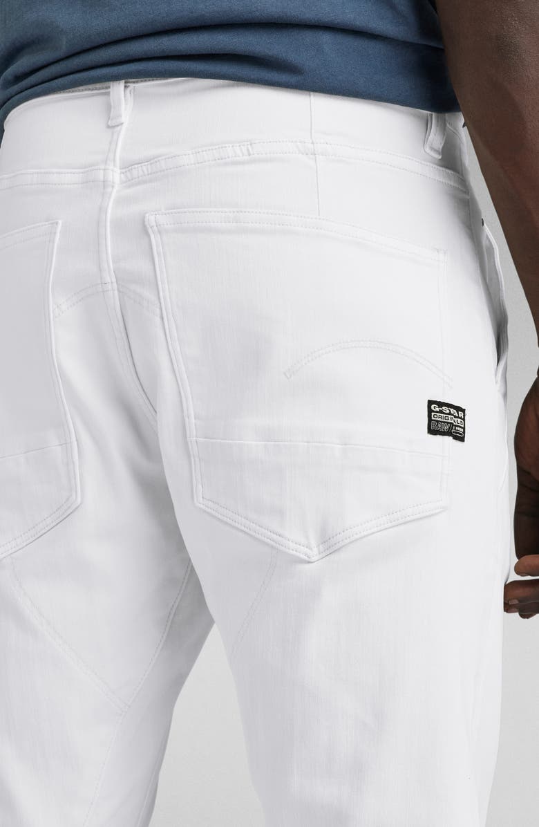 G-STAR Kairori 3D Slim Fit Jeans, Alternate, color, Paper White Gd
