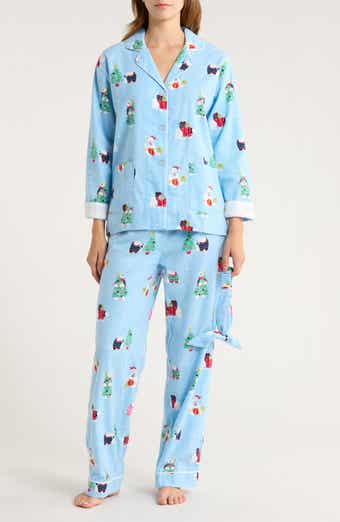PJ Salvage Print Flannel Pajamas