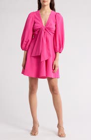 新作【TED BAKER】Josefenバルドーネックボディコンドレス JOSEFEN - Printed Bardot Long Sleeve Midi Dress