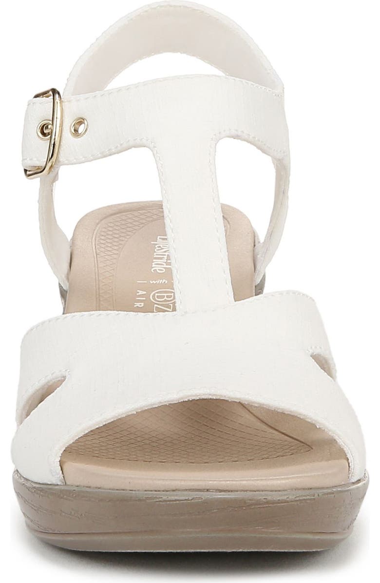 LifeStride Everly Machine Washable Block Heel Sandal, Alternate, color, White