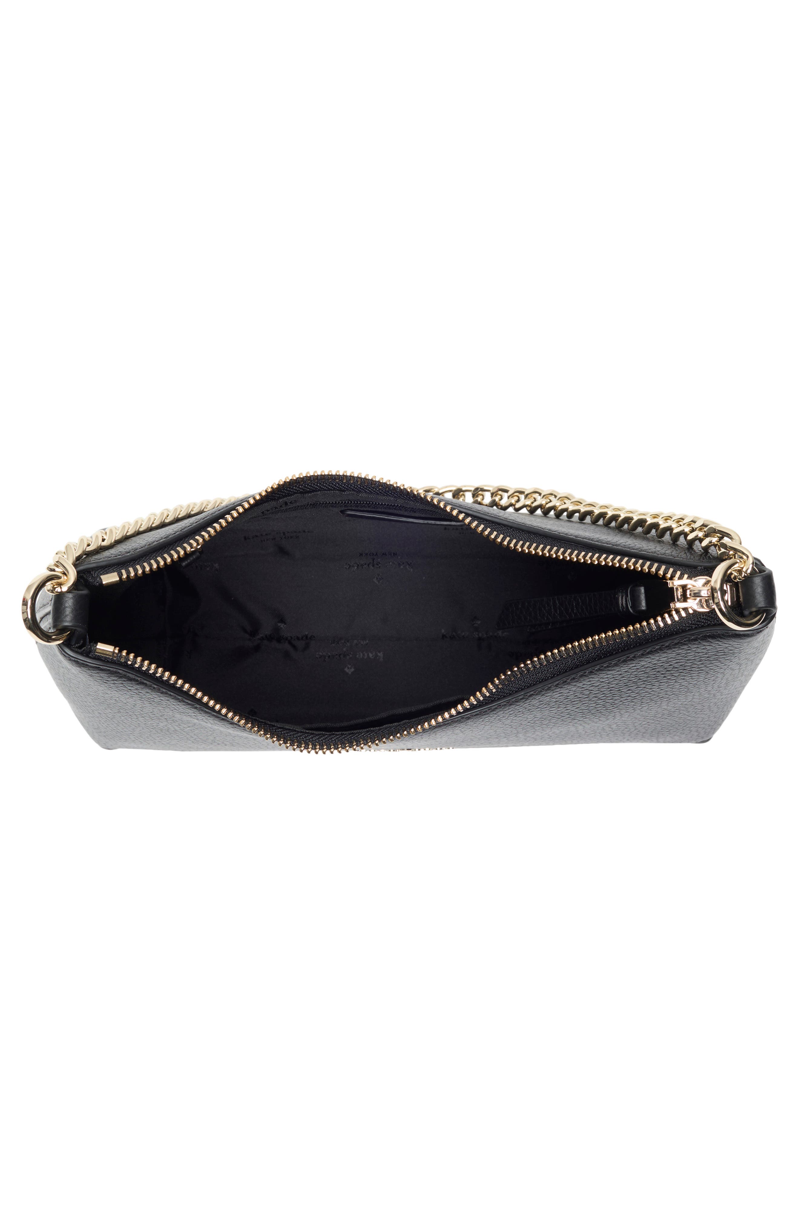 Kate Spade New York zippy convertible crossbody bag, Alternate, color, Black