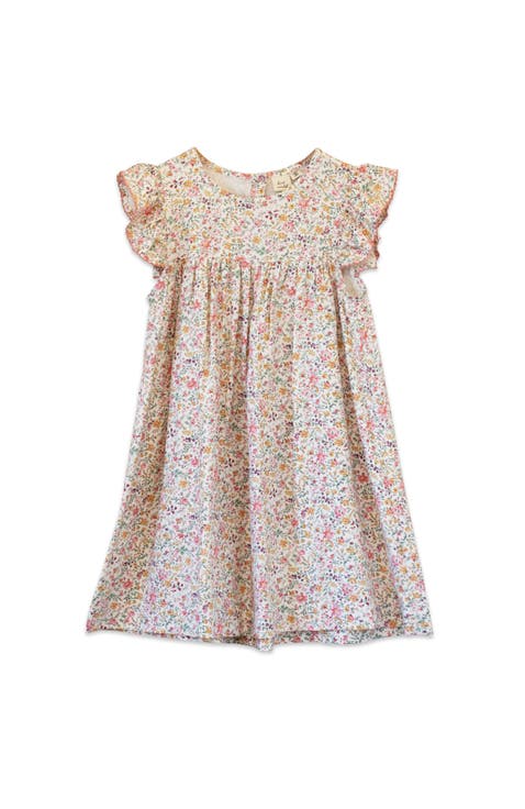 Hannah Dress with Flutter Sleeves (Baby)