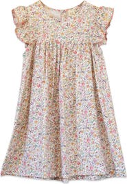 Beet World Hannah Dress with Flutter Sleeves