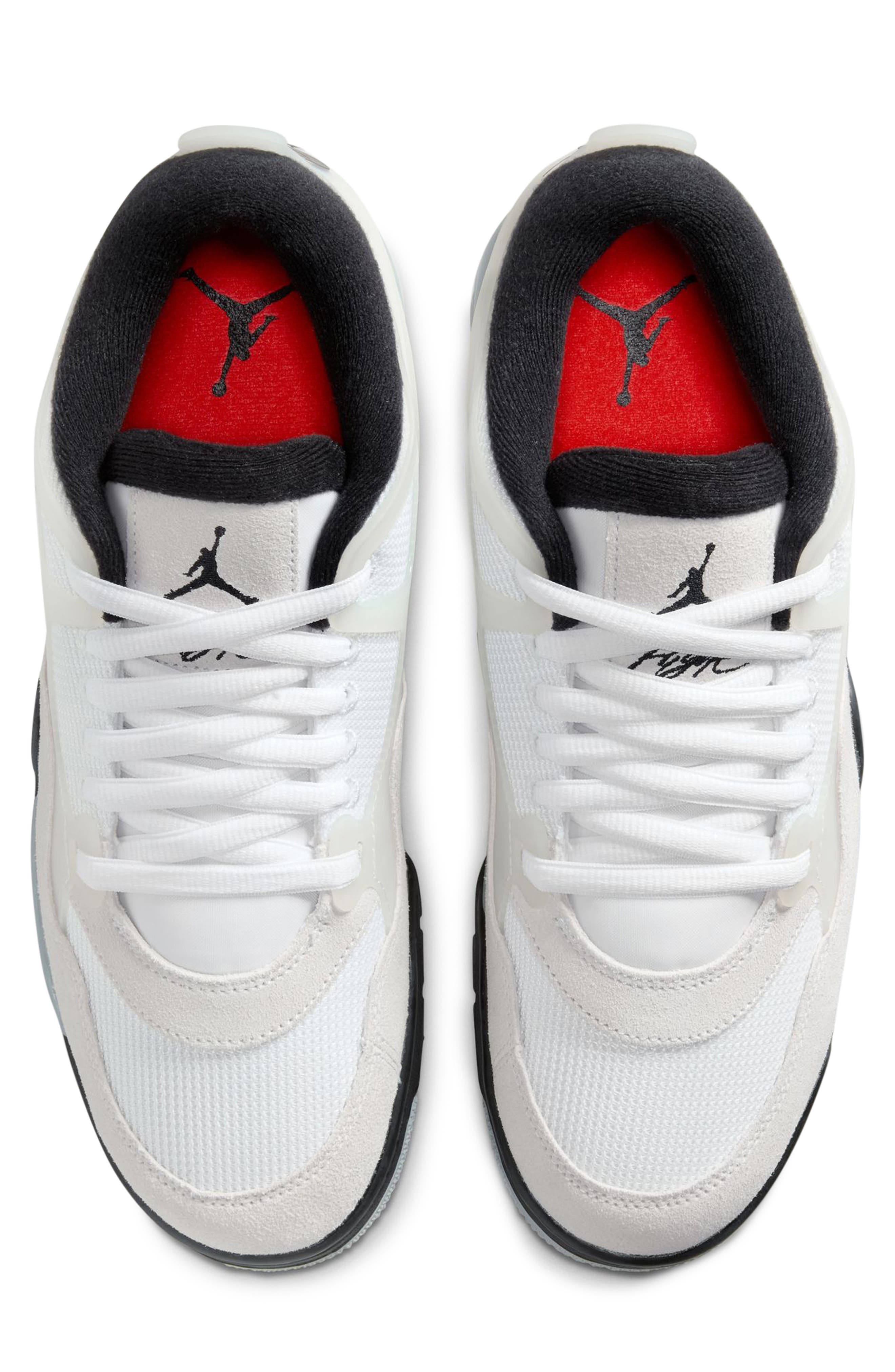 Jordan Air Jordan 4 RM Sneaker, Alternate, color, White/ Infrared 23