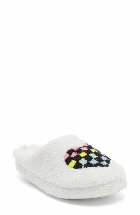 JOE BOXER Heart Faux Shearling Slipper