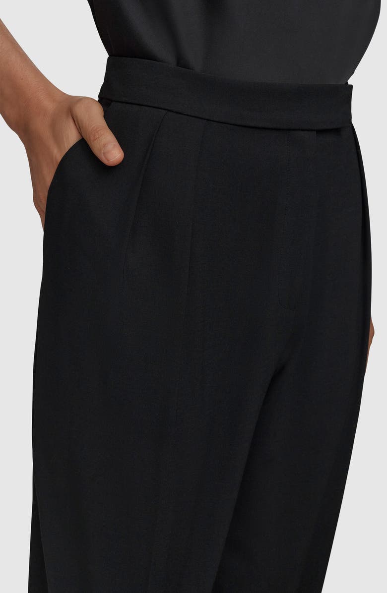 Donna Karan New York Pleated Ankle Pants, Alternate, color, 