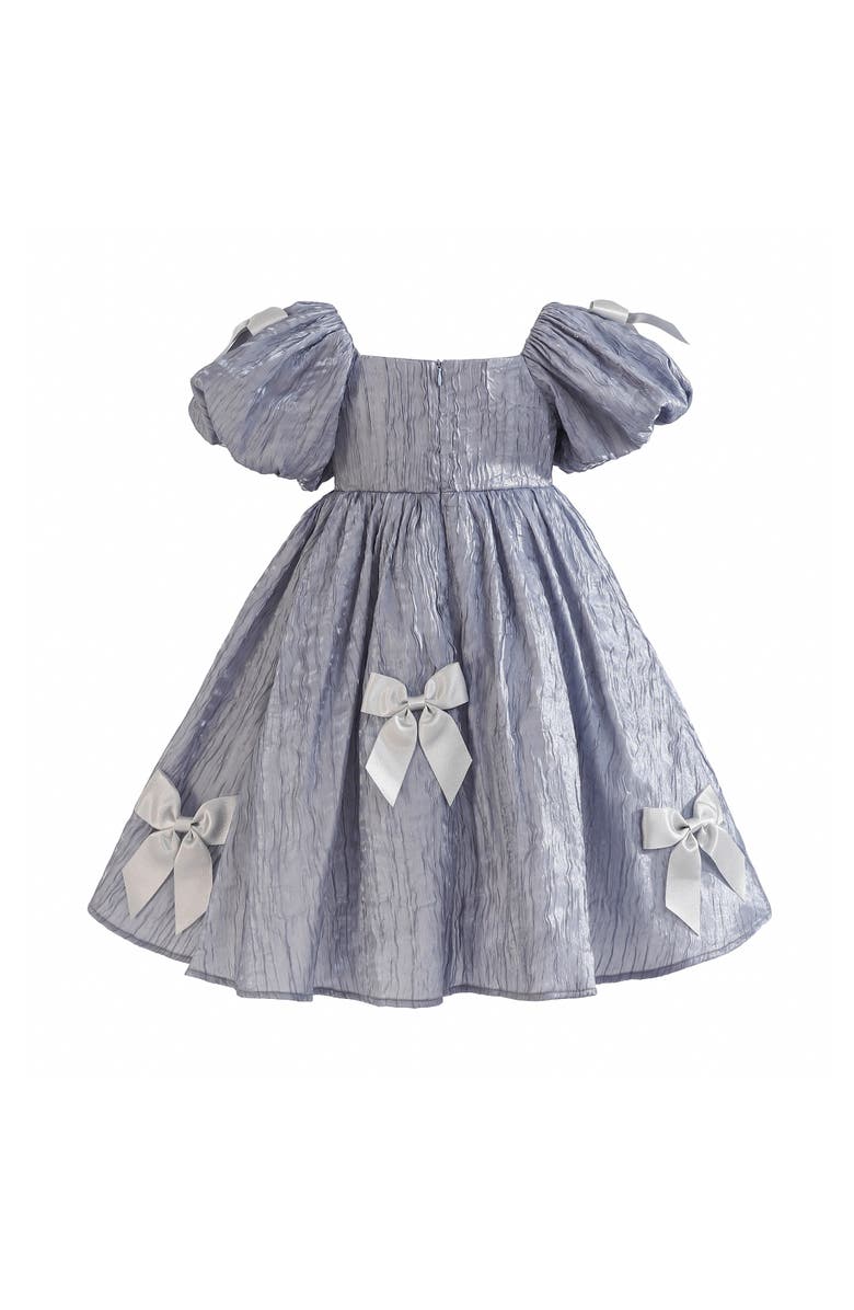 Tulleen Clarissa Bow Party Dress, Alternate, color, Blue