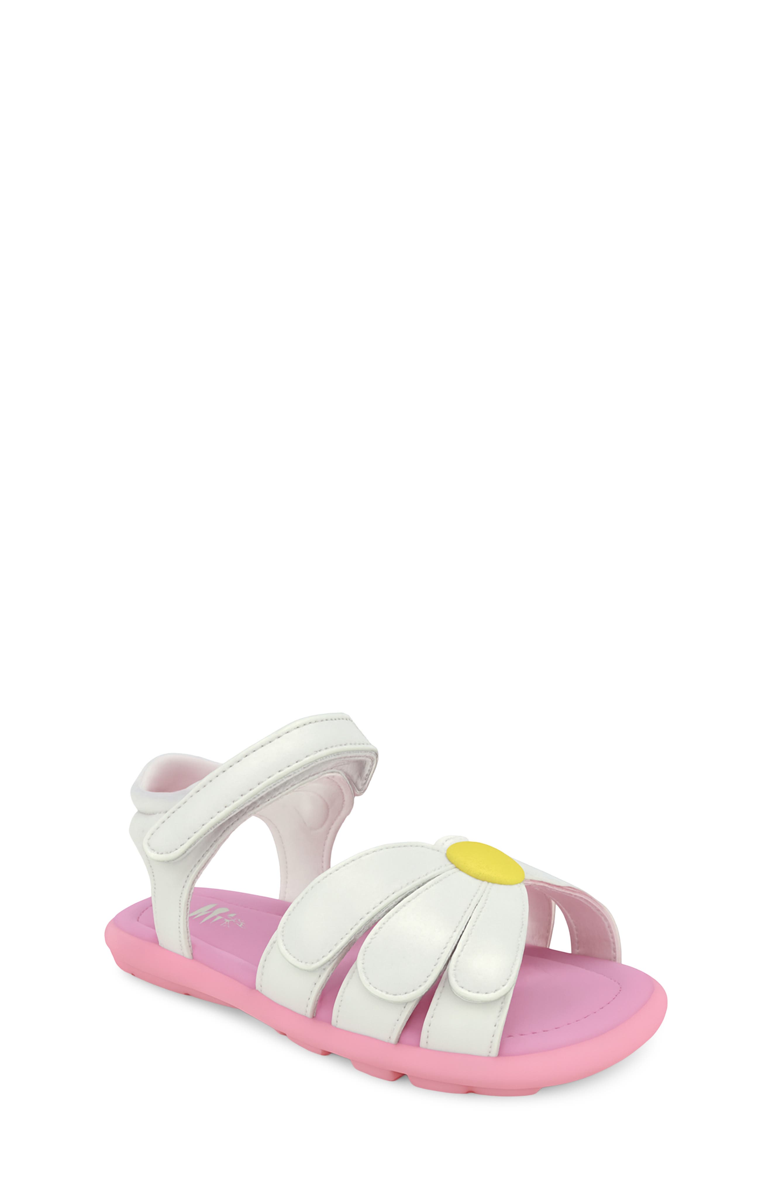 Nina Kids' Cristle Sandal, Main, color, White