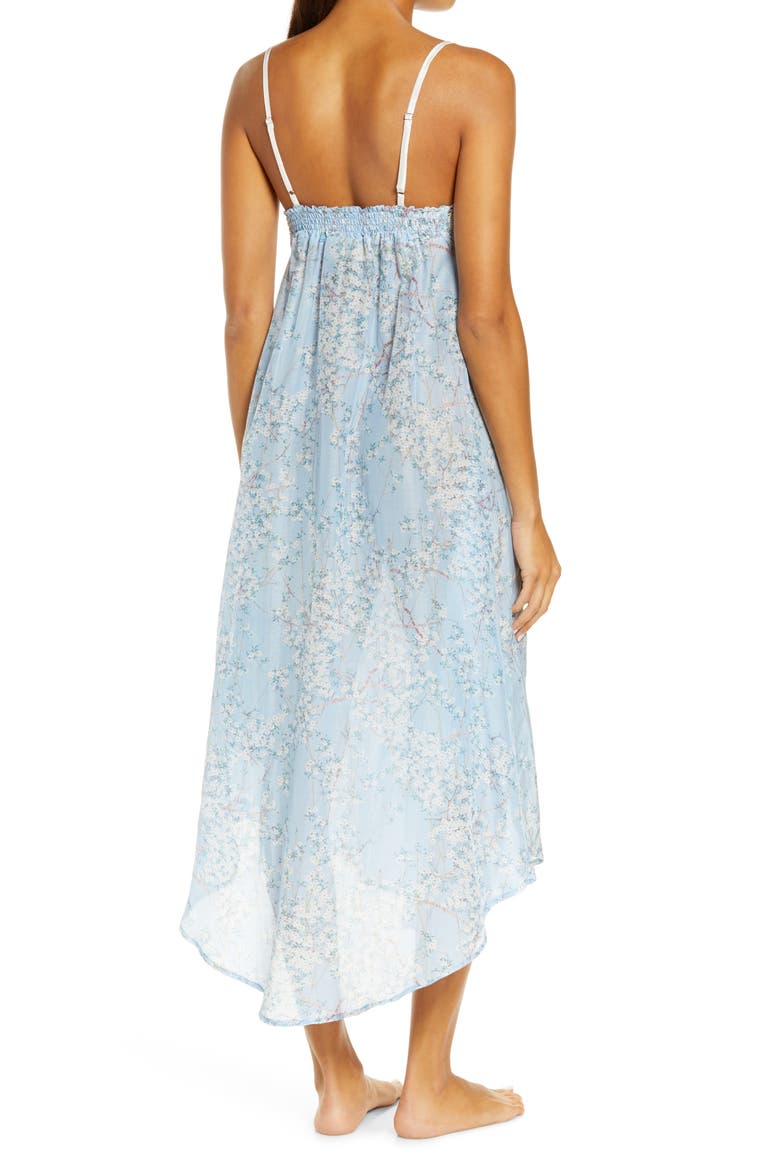Cherry Blossom Nightgown, Alternate, color, BLUE