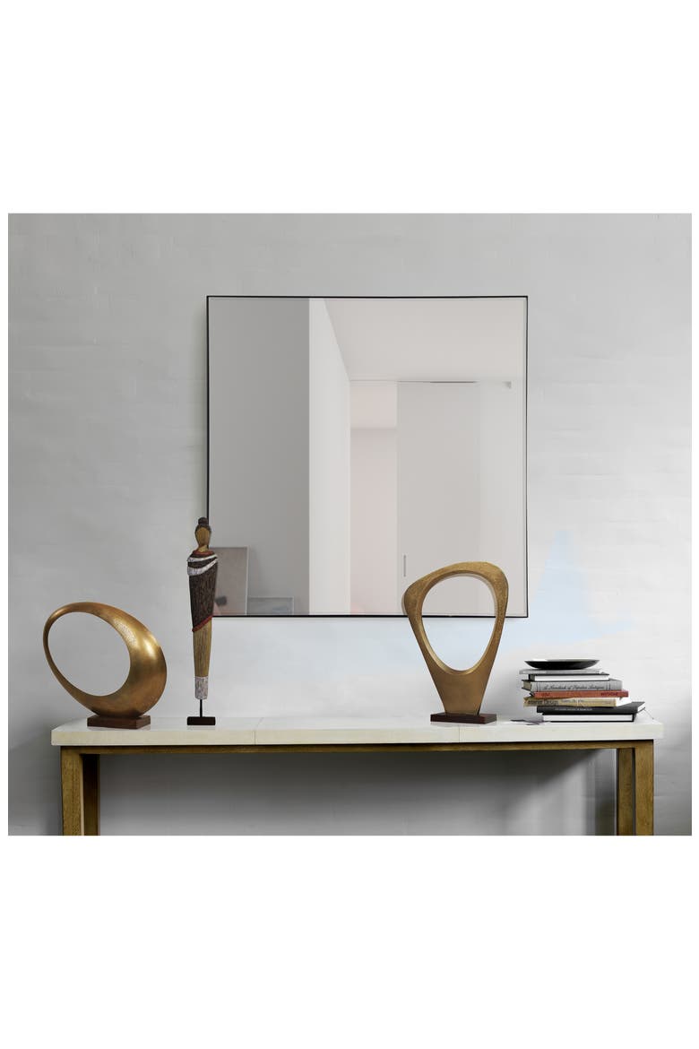 Greer Mirror, Alternate, color, BLACK