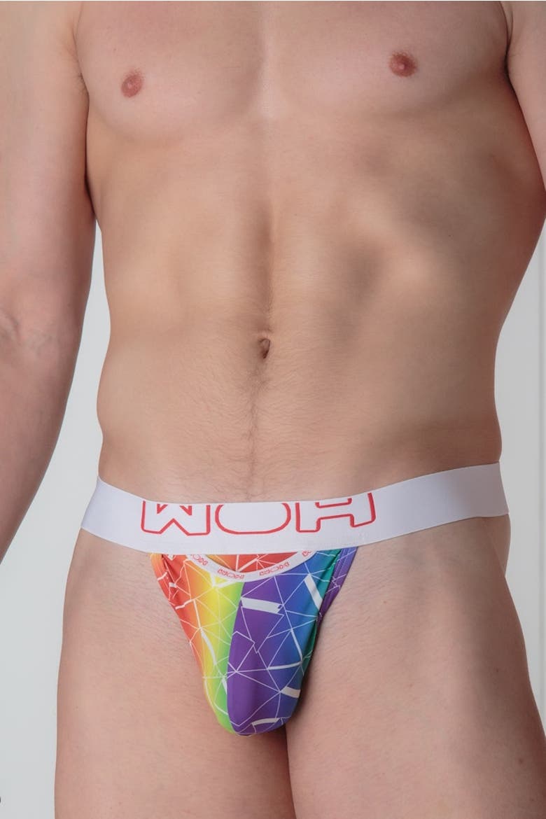 WOH Sexy Fun G-String, Alternate, color, Multico Print