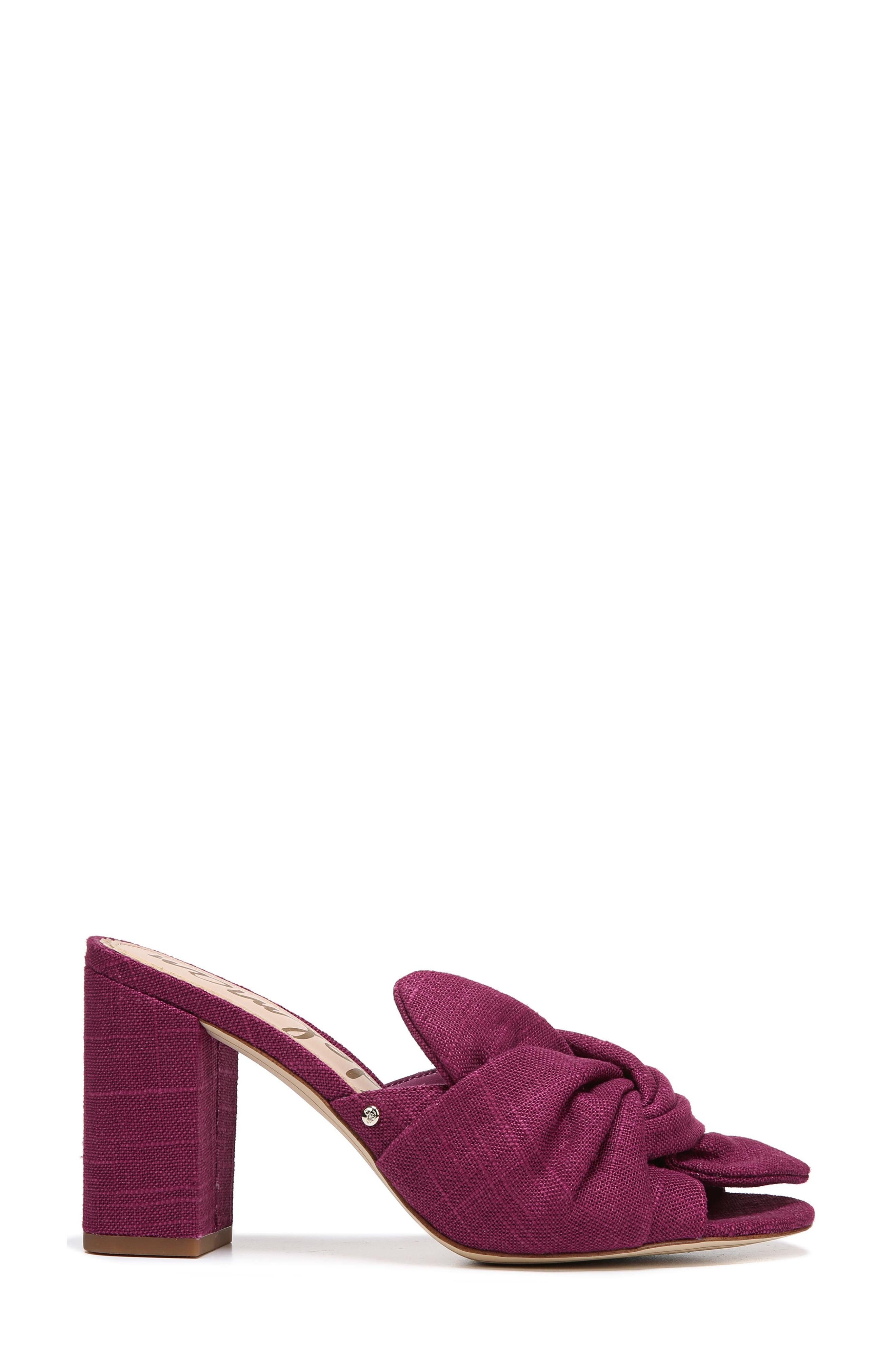 Oda Slide Sandal, Alternate, color, MULBERRY PINK