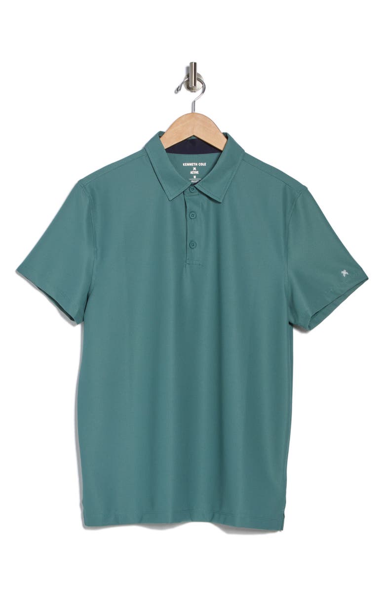 Kenneth Cole Textured Active Polo, Alternate, color,