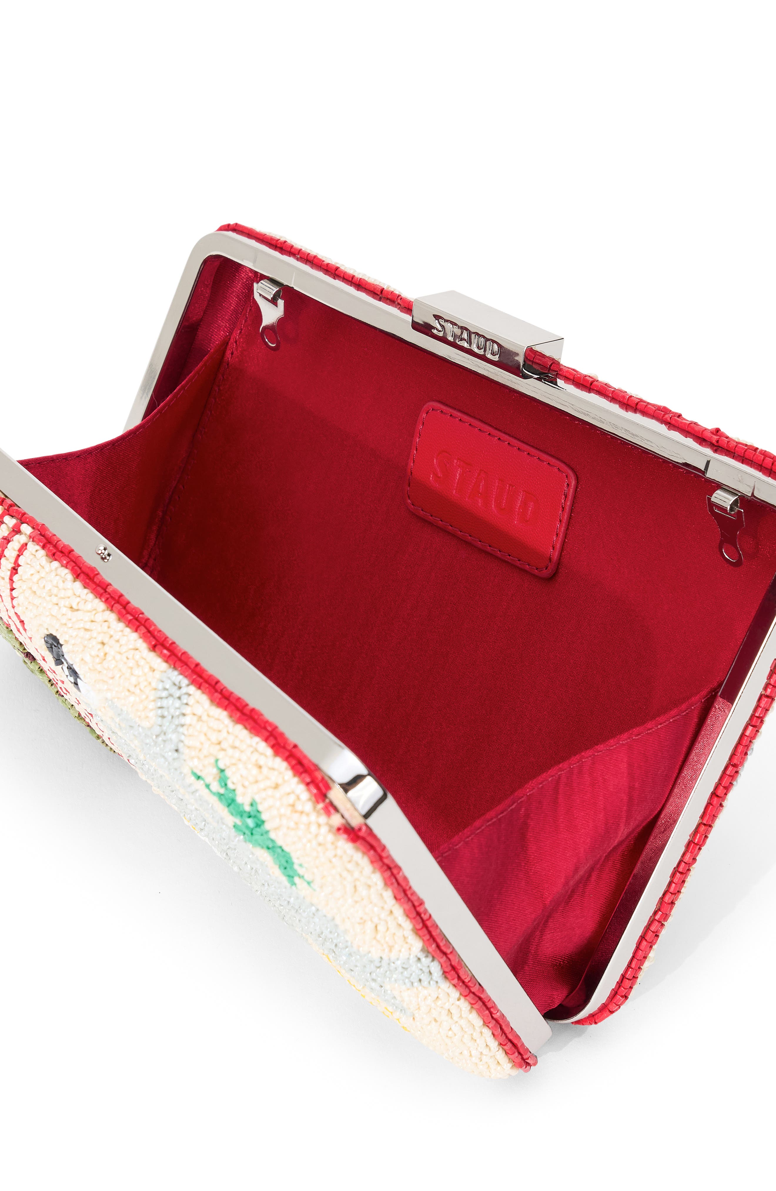 STAUD Carmella Beaded Clutch, Alternate, color, California Grown