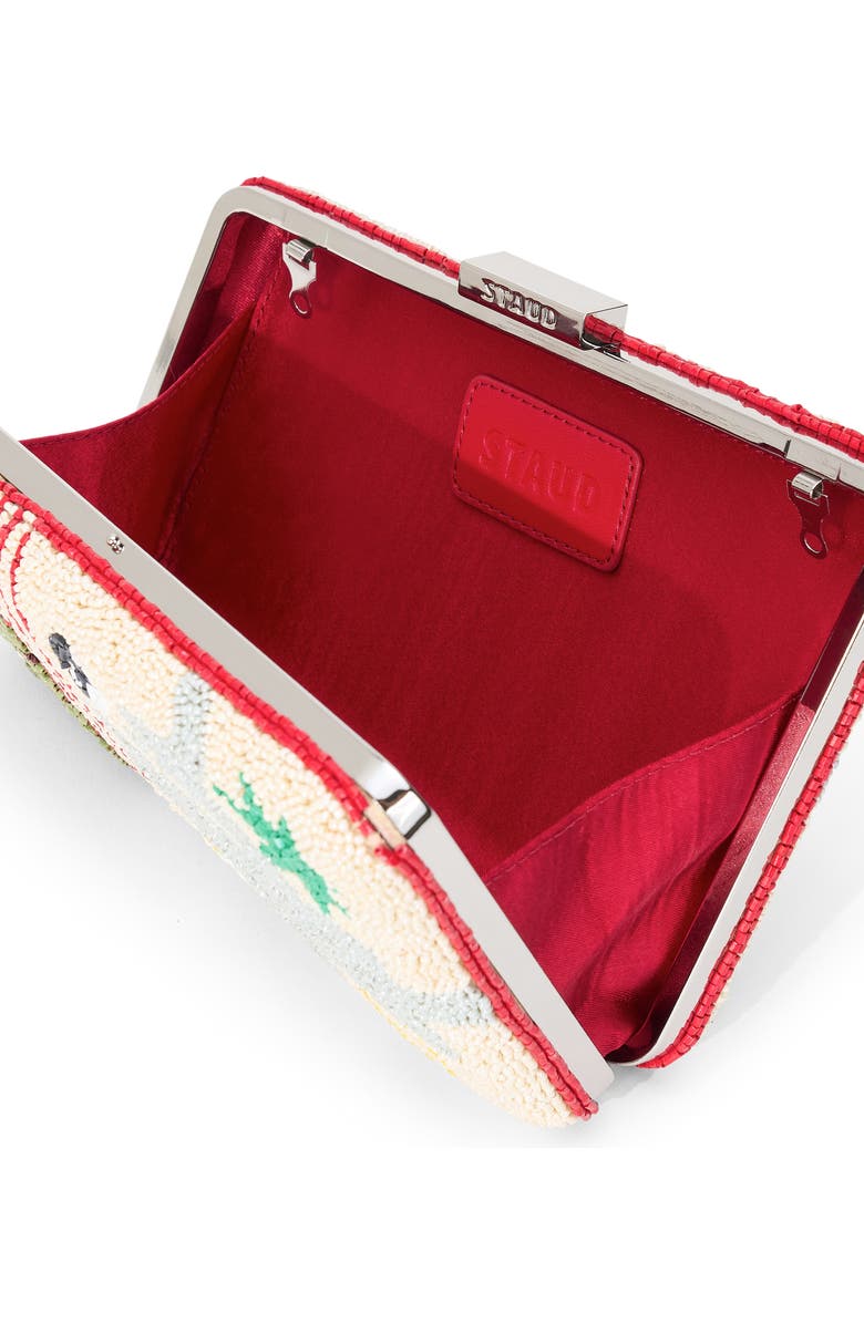 STAUD Carmella Beaded Clutch, Alternate, color, California Grown