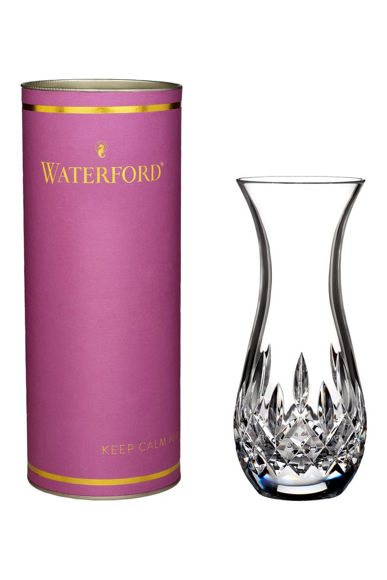 Giftology Lismore Sugar Lead Crystal Bud Vase, Main, color, CRYSTAL