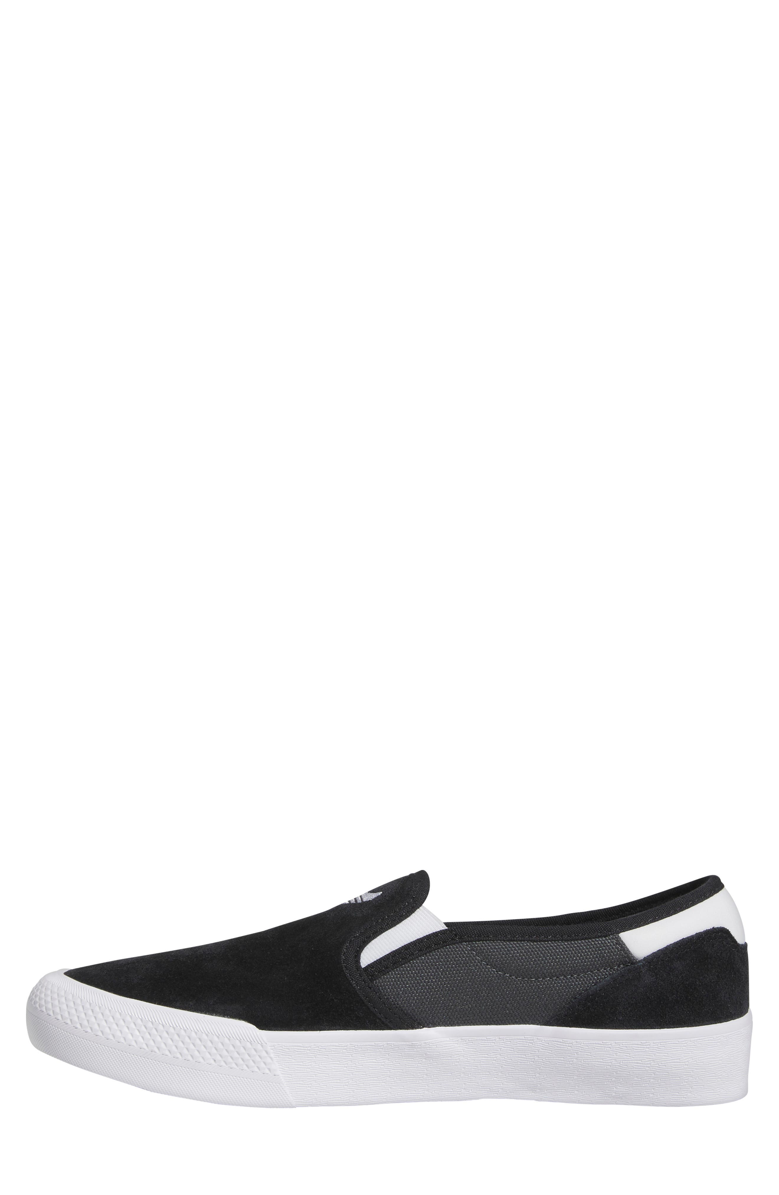 adidas Shmoofoil Slip-On Sneaker, Alternate, color, Black/ Grey/ White