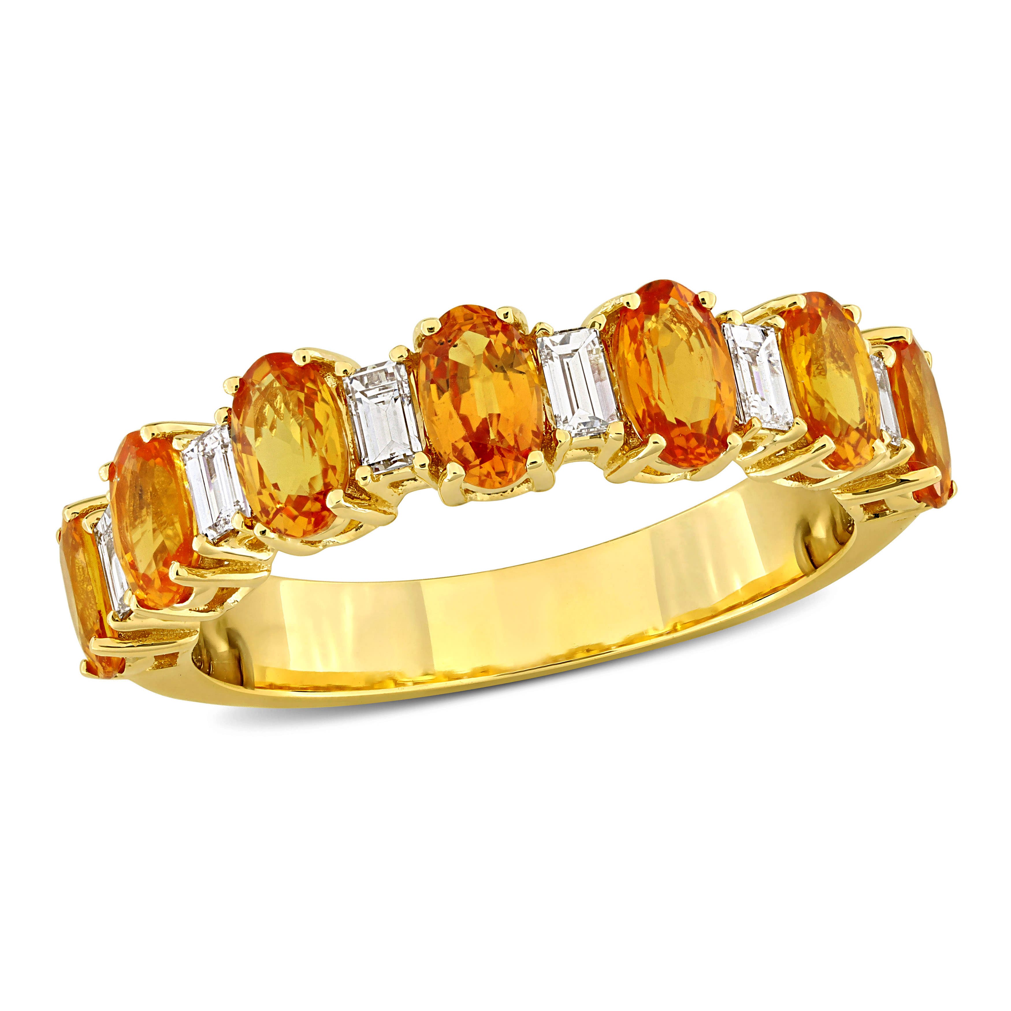 Yellow Sapphire/Yellow Gold