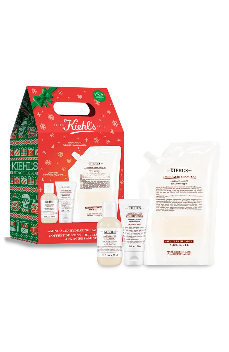 Kiehl's Since 1851 Amino Acid Hydrating Hair Care Set, Main, color, 