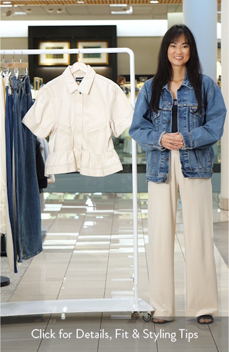 Haezel Peplum Jacket, sales video thumbnail