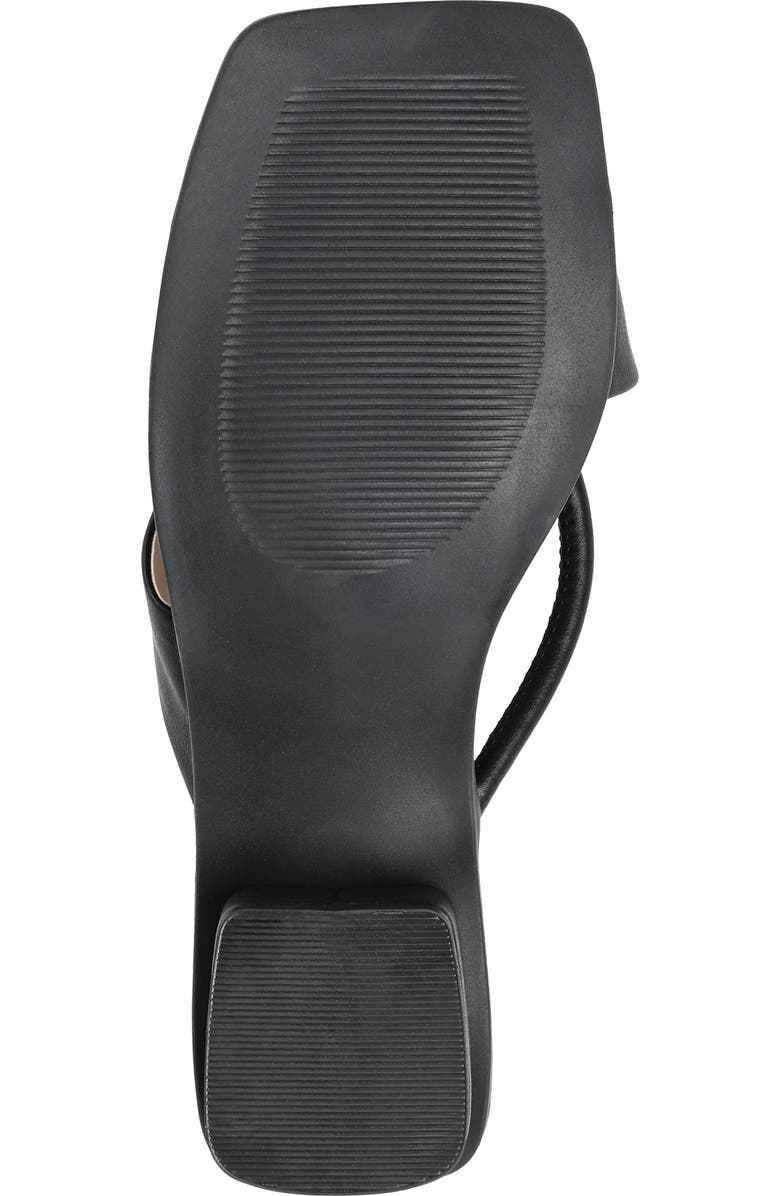 Journee Collection Mina Strappy Heeled Mule, Alternate, color, Black