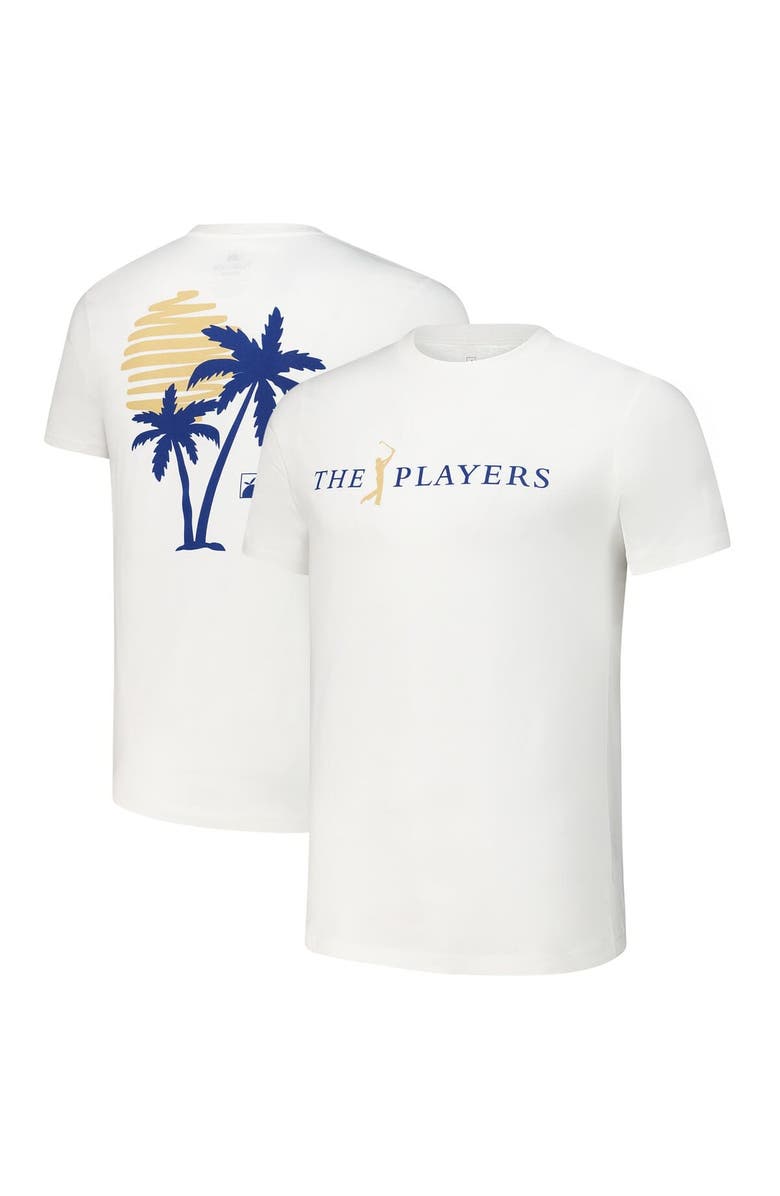 FLOMOTION Unisex Flomotion White THE PLAYERS Sun Palms T-Shirt, Main, color, White