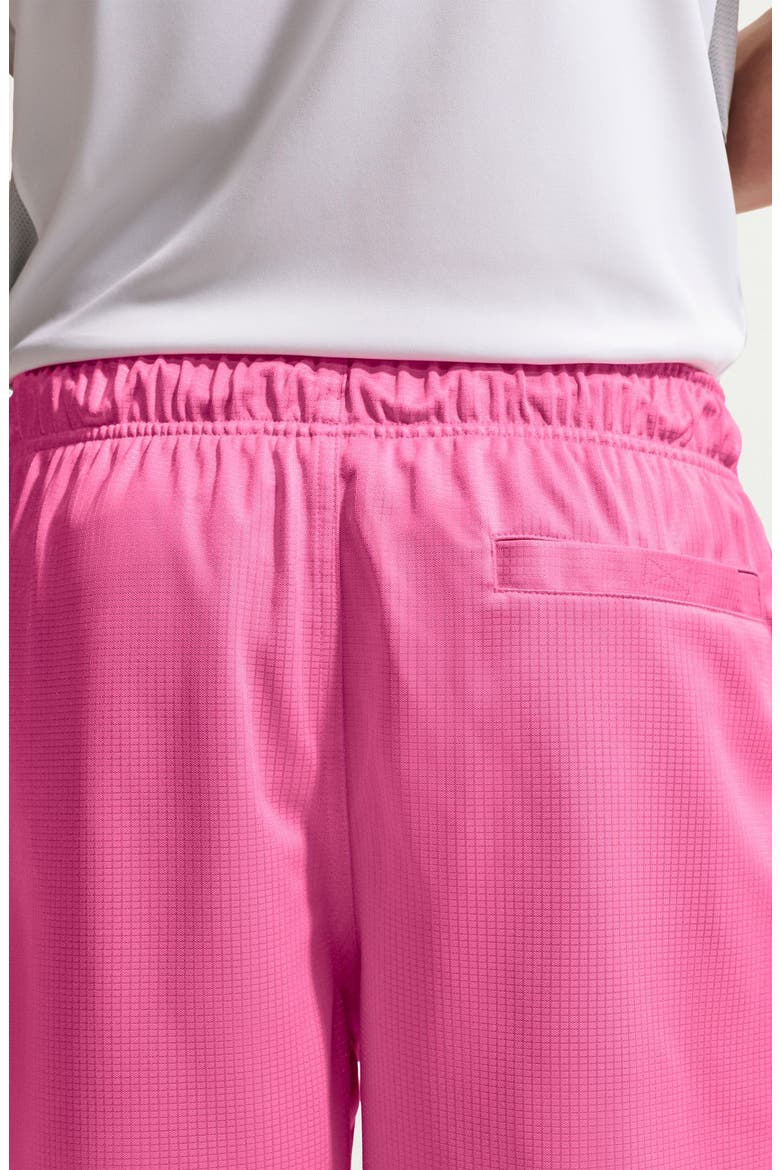 Club Flow Drawstring Shorts, Alternate, color, PINKSICLE/ GAME ROYAL