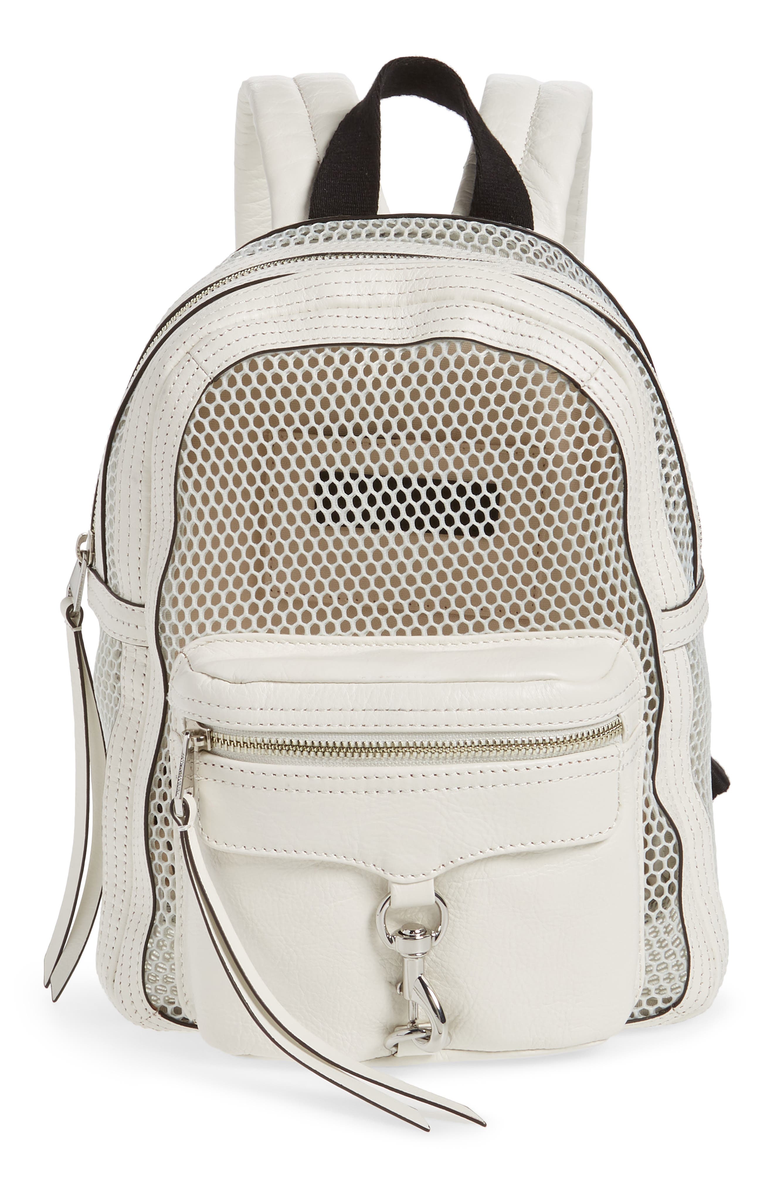 Rebecca Minkoff Small MAB Mesh Backpack, Main, color, 
