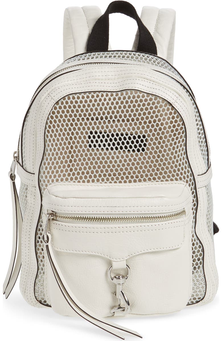 Rebecca Minkoff Small MAB Mesh Backpack, Main, color,