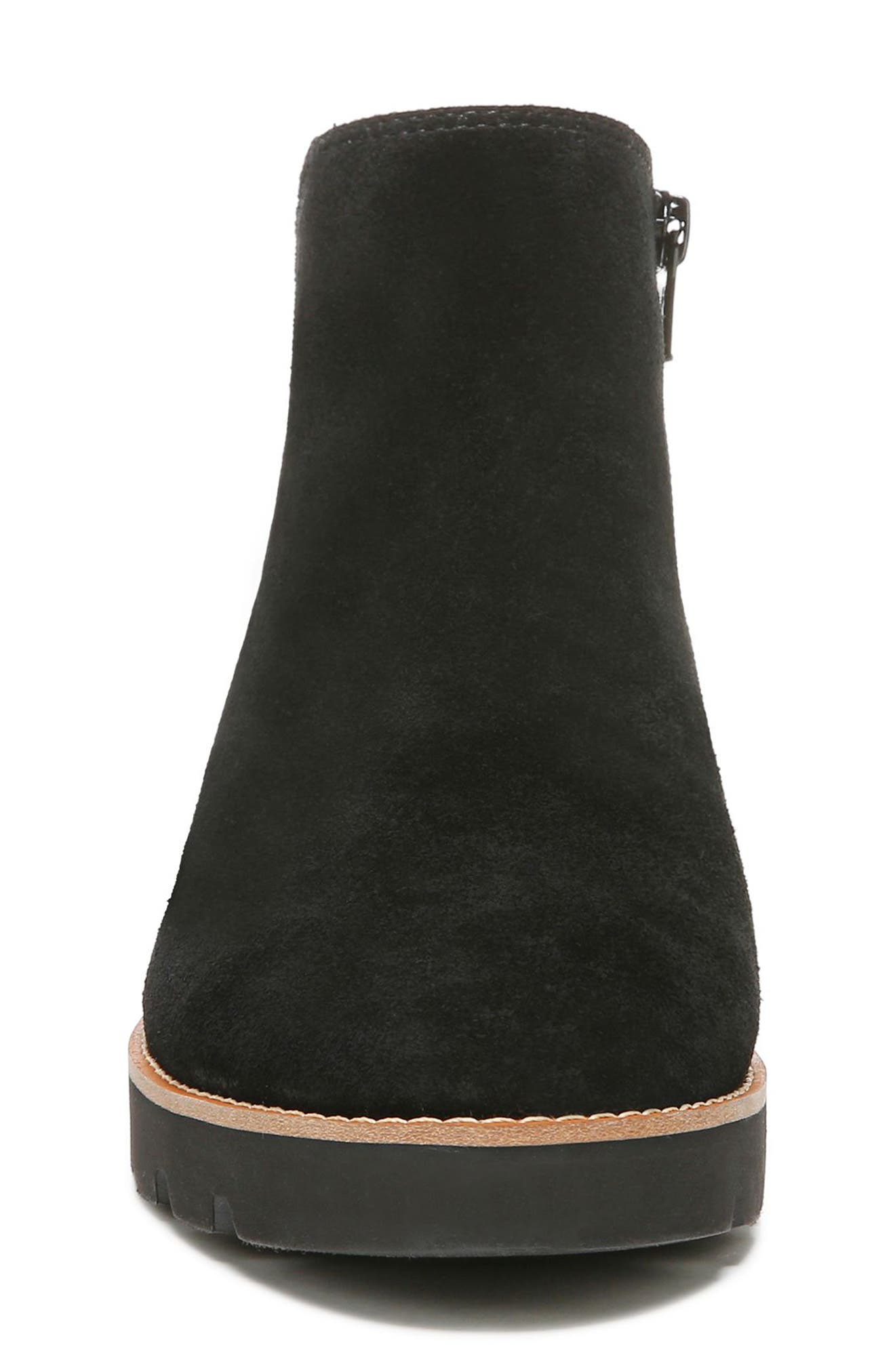 Vionic Brionie Water Repellent Suede Bootie, Alternate, color, 