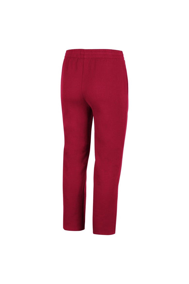 Men's Colosseum Cardinal Iowa State Cyclones Fleece Pants, Alternate, color, Cardinal