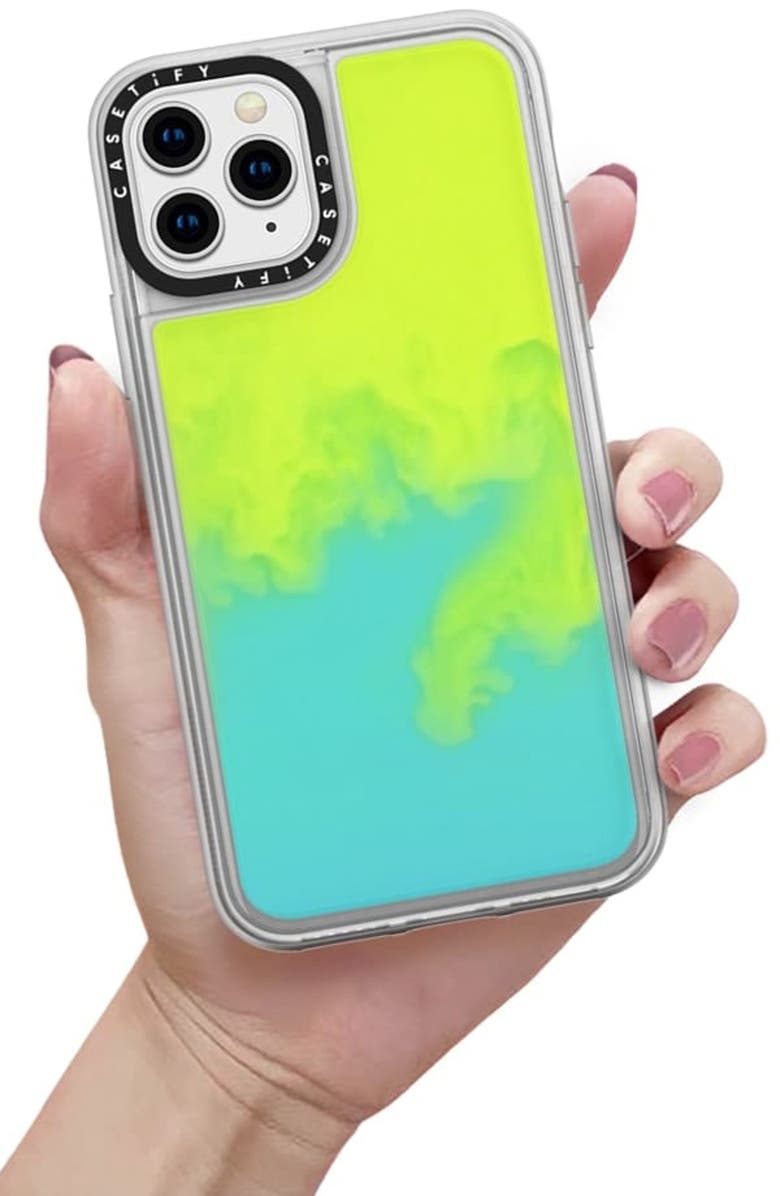CASETiFY Neon Sand iPhone 11/11 Pro Case, Alternate, color, 