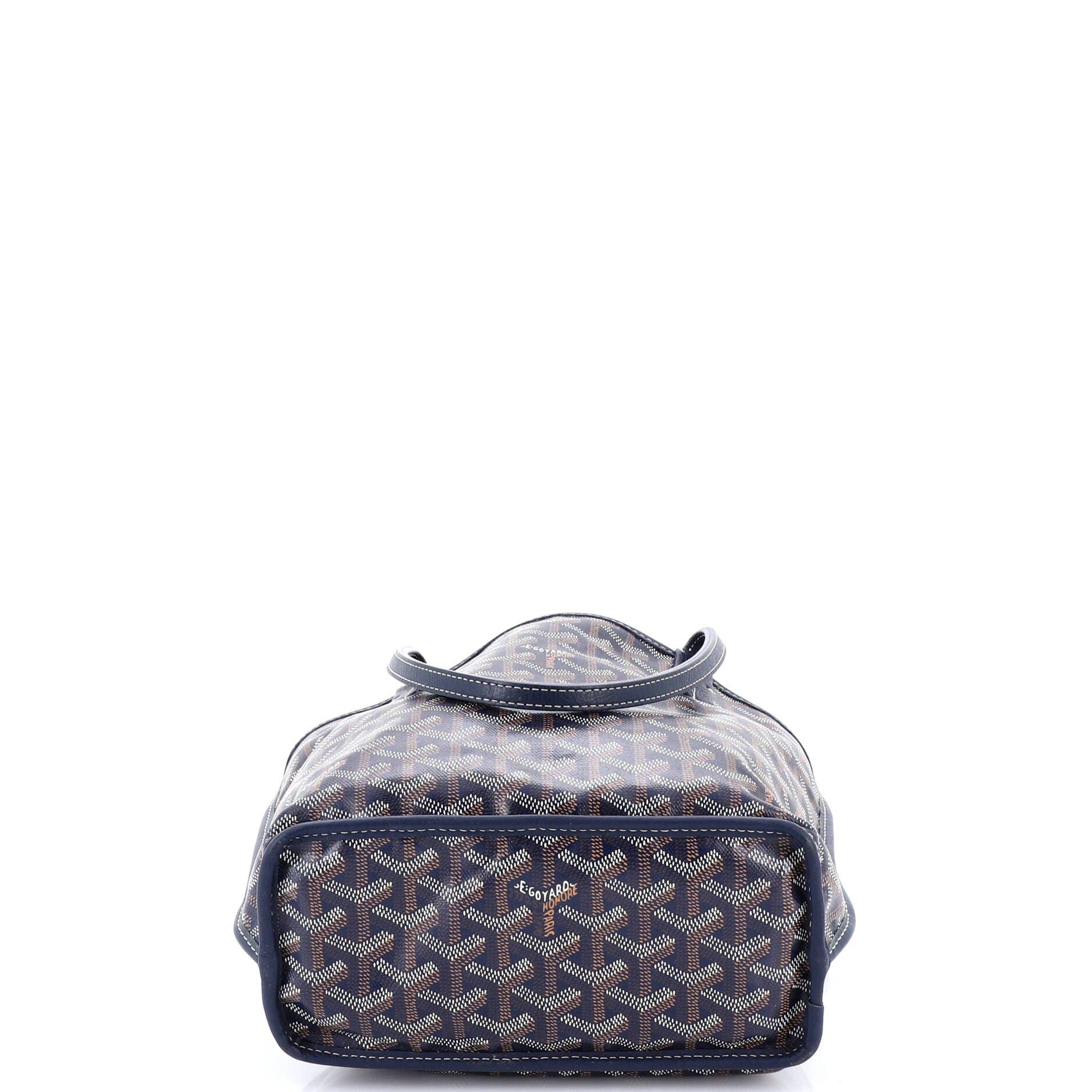 Pre-Owned Goyard Anjou Reversible Tote Coated Canvas Mini, Alternate, color, 